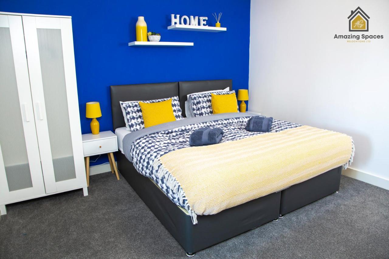 Large Unique 2 Bedroom Duplex Apartment With Private Parking & Free Wifi - Vat Qualifying By Amazing Spaces Relocations Ltd Уоррингтон Экстерьер фото
