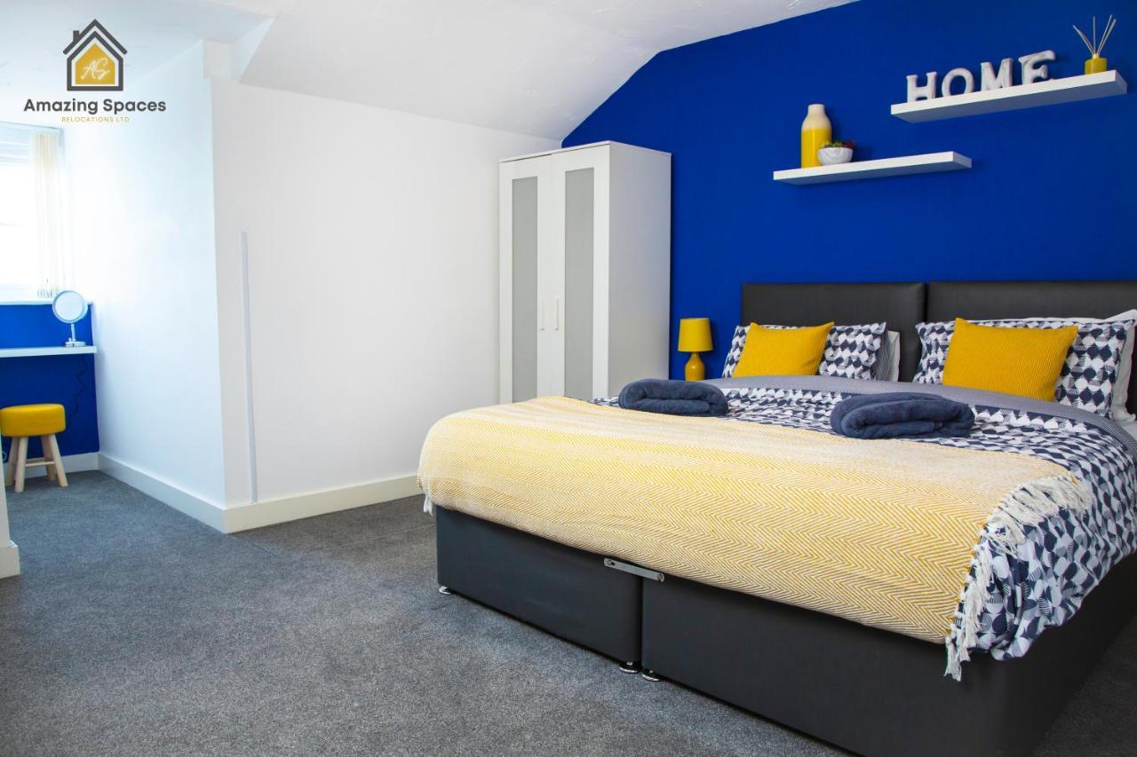 Large Unique 2 Bedroom Duplex Apartment With Private Parking & Free Wifi - Vat Qualifying By Amazing Spaces Relocations Ltd Уоррингтон Экстерьер фото