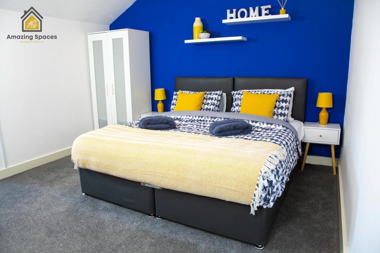 Large Unique 2 Bedroom Duplex Apartment With Private Parking & Free Wifi - Vat Qualifying By Amazing Spaces Relocations Ltd Уоррингтон Экстерьер фото