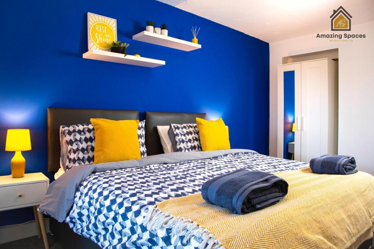 Large Unique 2 Bedroom Duplex Apartment With Private Parking & Free Wifi - Vat Qualifying By Amazing Spaces Relocations Ltd Уоррингтон Экстерьер фото